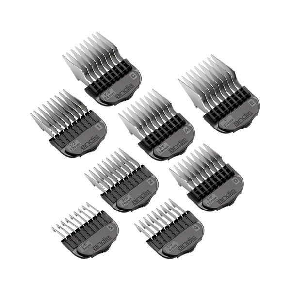 andis stainless steel comb set