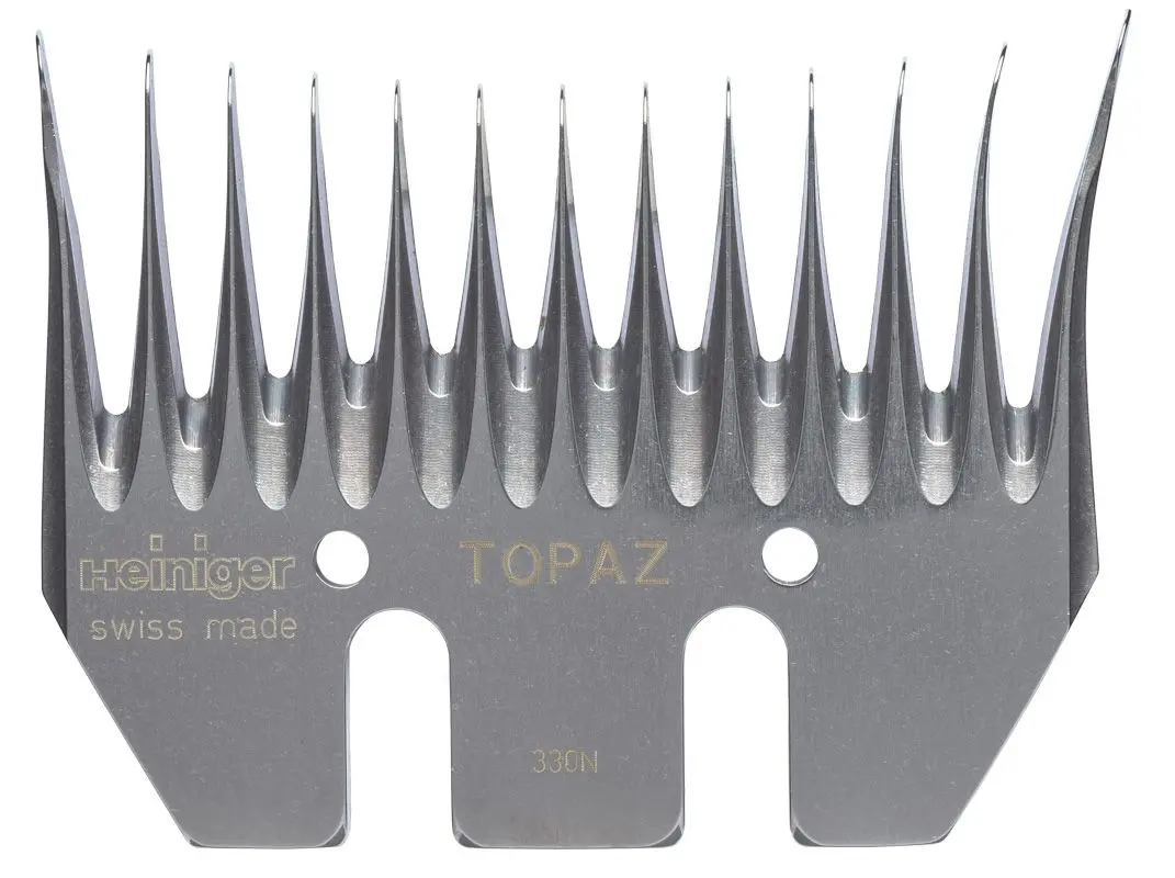 Topaz Full Thickness Sheep Shearing Comb