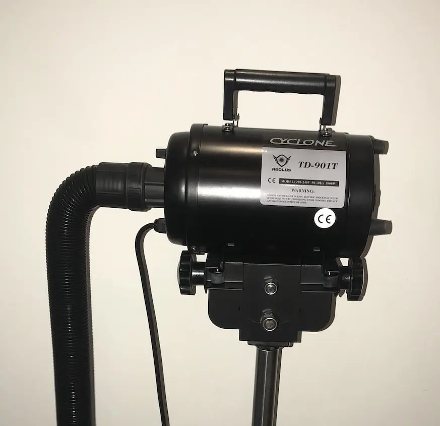 SUPER CYCLONE Dog Dryer - Black - Image 3
