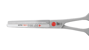 Witte Red Roseline 6.25" Teeth Single Scissor