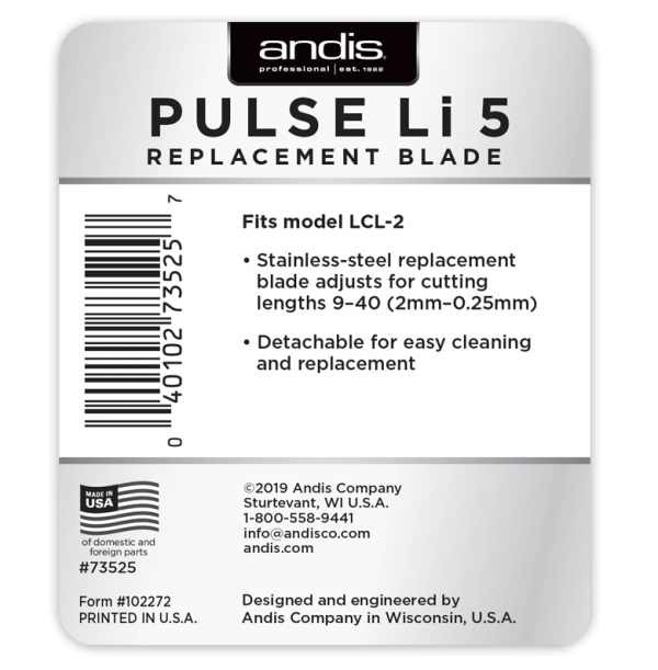 Pulse Li 5 Replacement Blade Set - Image 3